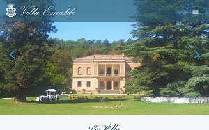Il sito online di Villa Emaldi