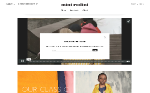 Il sito online di Mini Rodini