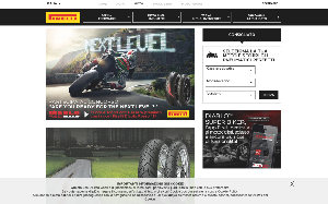 Il sito online di Pirelli Moto
