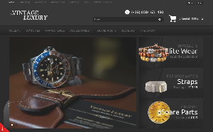 Il sito online di The Vintage Luxury