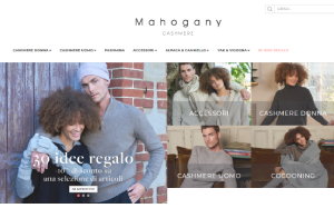 Il sito online di Mahogany