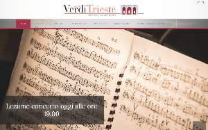 Il sito online di Teatro Verdi Trieste