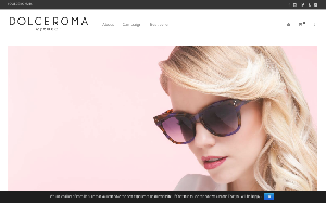 Il sito online di Dolceroma eyewear