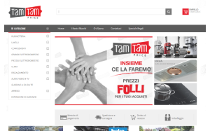 Il sito online di Tam Tam Price