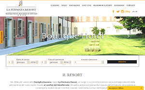 Il sito online di La Fermata Resort