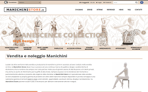 Visita lo shopping online di Manichini Store