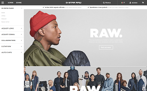 Il sito online di G-STAR RAW