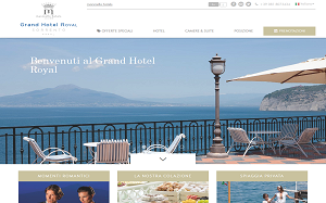 Il sito online di Grand Hotel Royal Sorrento