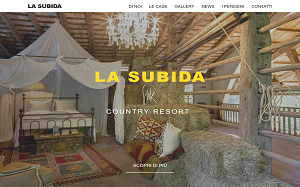 Il sito online di La Subida