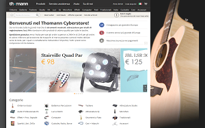 Visita lo shopping online di Thomann