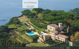Il sito online di Villa Cimbrone