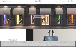 Il sito online di Valextra