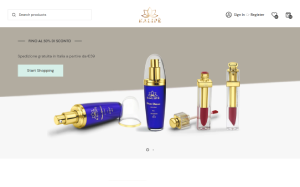 Il sito online di Kalipe Cosmetic