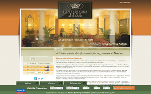 Il sito online di Hotel Regina Milano