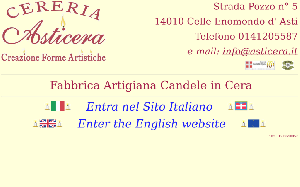 Visita lo shopping online di Cereria Asticera