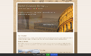 Il sito online di Hotel Ginevra Roma