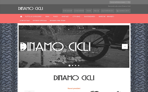 Il sito online di Dinamo Cicli