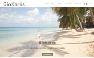 Il sito online di BioKares