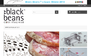 Il sito online di Black Beans design