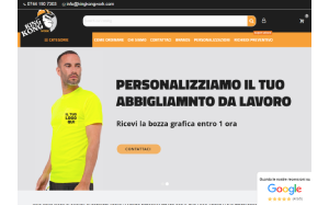 Il sito online di King Kong Work