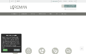 Il sito online di Loreman design
