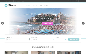 Il sito online di Hotel Ariston Imperia