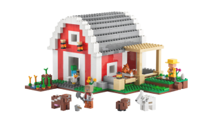 Visita lo shopping online di Il fienile rosso Minecraft Lego