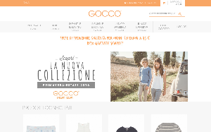Visita lo shopping online di Gocco