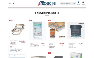 Il sito online di Edilizia Roscini