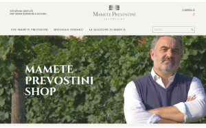Il sito online di Mamete Prevostini