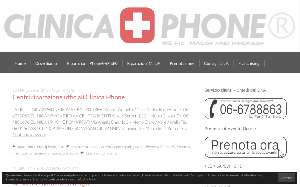 Il sito online di Clinica Iphone