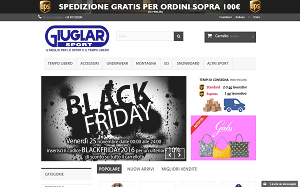 Il sito online di Giuglar Shop