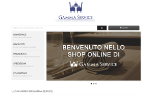 Il sito online di Gamma Service