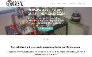 Il sito online di Fab Lab Cascina
