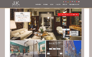 Il sito online di JK Place Roma