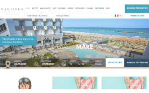 Il sito online di Hotel Nautilus Pesaro