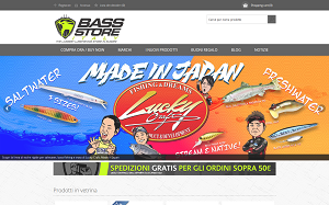 Il sito online di Bass Store Italy