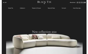 Il sito online di Black Tie