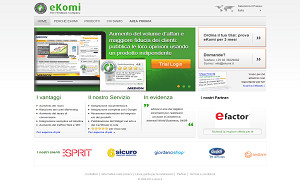 Il sito online di eKomi