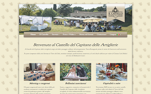 Il sito online di Castello del Capitano