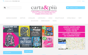 Il sito online di Carta & Più