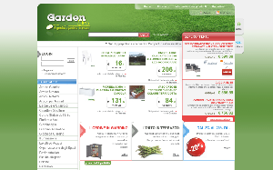 Il sito online di Garden Shop