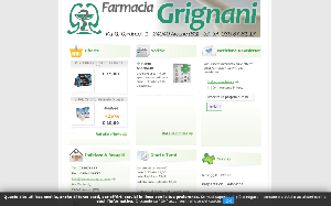 Il sito online di Farmacia Grignani