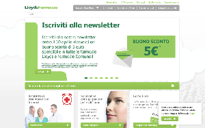 Il sito online di Lloyds Farmacia