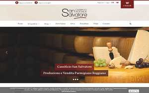 Il sito online di Caseificio San Salvatore