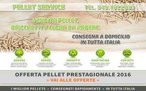 Il sito online di Pellet Service