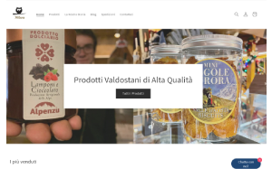 Il sito online di Hibou Prodotti Valdostani