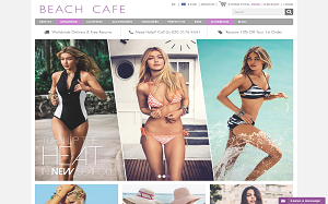 Il sito online di Beach Cafe