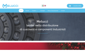 Il sito online di Melucci Cuscinetti