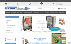 Visita lo shopping online di Agritech store